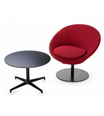 CIRCLE SILLÓN BASE PLANA