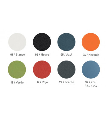 ATENEA BANCADA PLASTICA 5 PLAZAS