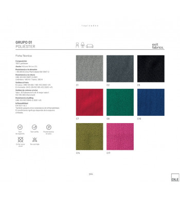 COLORES TAPIZADO GRUPO 01