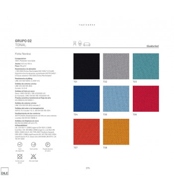 COLORES TAPIZADO GRUPO 02