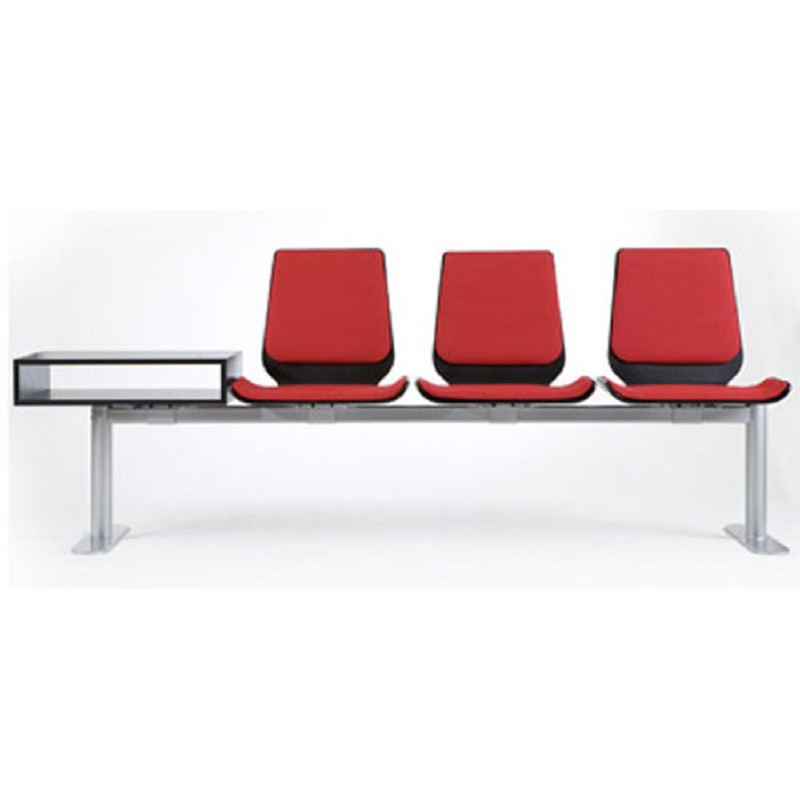 SPERA BANCADA 3 PLAZAS + MESA MADERA LACADA